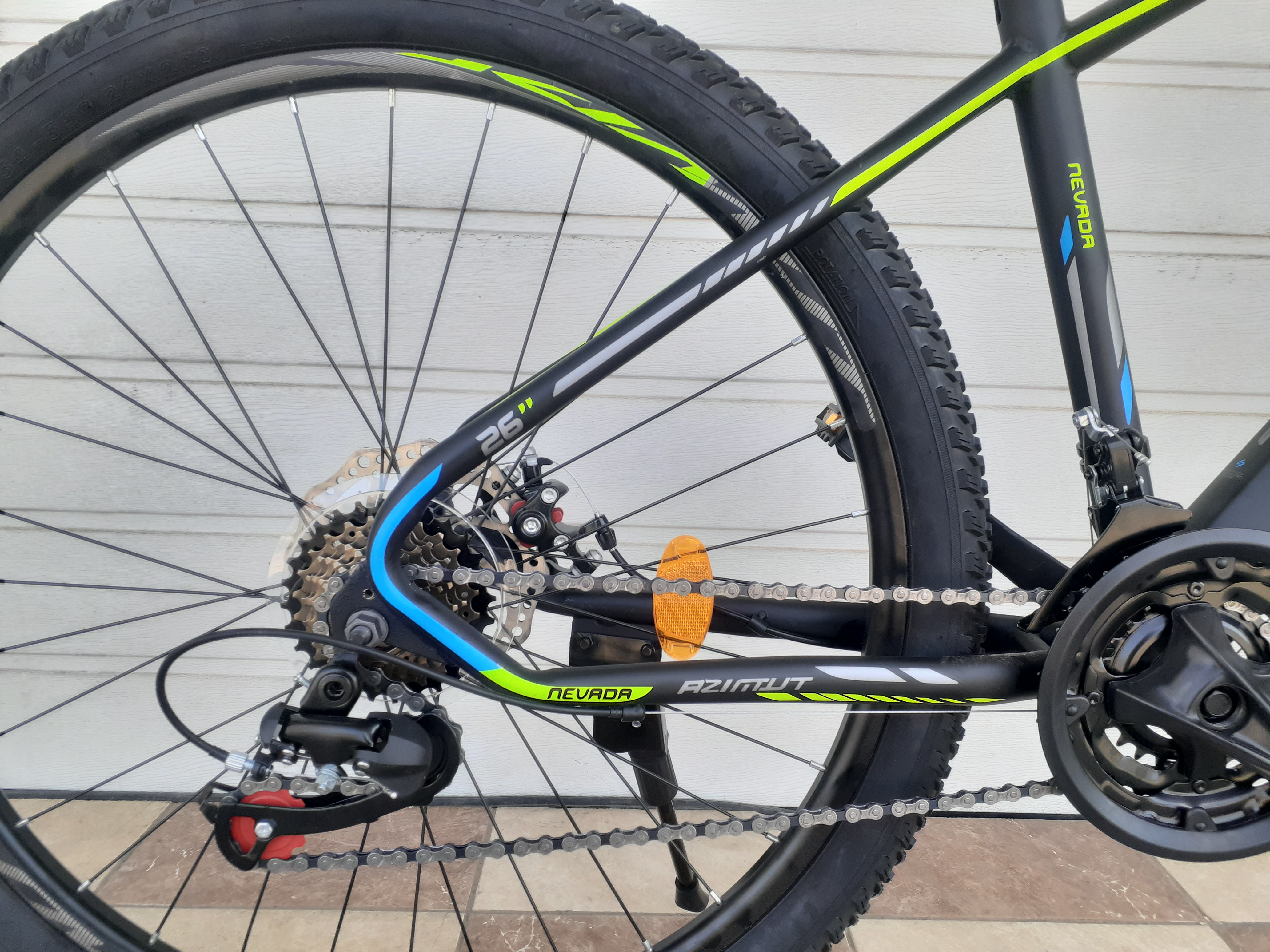 NEVADA R26” CKD Black Green